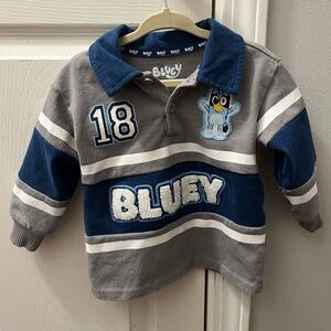 Bluey sweatshirt 12mo